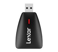 Lexar Lecteur Multi-Cartes 2 en 1 USB 3.1, Fonctionne avec Les Cartes SD et microSD (LRW450UBNA)