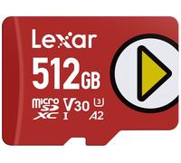 Lexar LMSPLAY512G-BNSNG mémoire flash 512 Go MicroSDXC UHS-I Classe 10