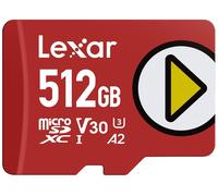 Lexar LMSPLAY512G-BNSNG mémoire flash 512 Go MicroSDXC UHS-I Classe 10