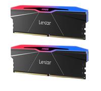 Lexar Lot de 2 Barrettes de mémoire RAM RVB 32 Go (2 x 16 Go) 6400 MHz CL30