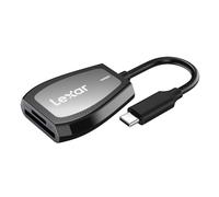 Lexar LRW470U-RNHNU Lecteur Professionnel USB 3.2 Type-C à Double Fente Prend en Charge Les Cartes SD et microSD UHS-II, jusqu'à 312 Mo/s de Lecture (LRW470U-RNHNU)