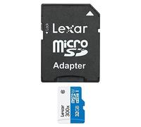 Lexar LSDMI32GBB1EU300A Carte mémoire Micro SDHC UHS-I 300 x 45 Mo-s avec Adaptateur SD 32 Go