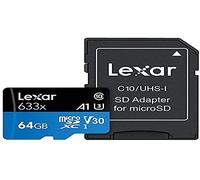 Lexar 633x 64 Go MicroSDXC UHS-I Classe 10