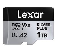 Lexar carte microsdxc silver plus uhs-1 1to r205/w150 v30