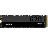 Lexar NM620 SSD 2To, M.2 2280 PCIe Gen3x4 NVMe 1.4 SSD 2To Interne, Jusqu'à 3500 Mo/s en lecture, 3000 Mo/s en écriture, disque dur pour les Passionnés de PC et les Joueurs (LNM620X002T-RNNNG)