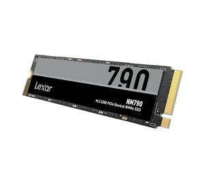 Lexar NM790 8 to SSD, PCIe Gen4x4 M.2 2280 NVMe 1.4, jusqu'à 7 400 Mo/s en Lecture, 6 500 Mo/s en écriture, Disque SSD Interne pour PS5, PC, Ordinateur Portable et Joueur