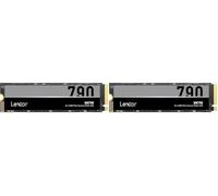 Lexar NM790 SSD Interne 2To, M.2 2280 PCIe Gen4x4 NVMe 1.4 SSD, Jusqu'à 7400 Mo/s en Lecture, 6500 Mo/s en écriture, pour PS5, Les Passionnés de PC et Les Joueurs (LNM790X002T-RNNNG) (Lot de 2)