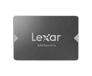Lexar NS100 2,5" SATA III 6Gb/s SSD 128Go Interne, disque dur SSD Jusqu'à 520 Mo/s en Lecture, pour ordinateur portable, ordinateur de bureau/PC (LNS100-128AMZN)