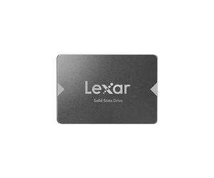 Lexar NS100 SSD 512Go 2.5" SATA III 6Gb/s, Lecture 550Mo/s, TBW 256, PC/Ordinateur portable, 100.2x69.8x7mm, Résistant aux chocs