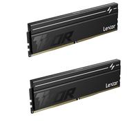Lexar OC DDR5 RAM 32 Go Kit (2x16 Go) 6000 MHz CL38, mémoire de Bureau UDIMM 288 Broches pour Intel XMP 3.0/AMD Expo, DRAM pour PC pour Le Gaming, l'IA, 1,35 V, Noir