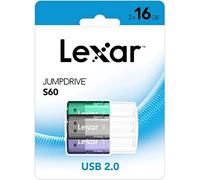 Lexar Pack 3 Clés USB 2 Jumpdrive 16Go S60