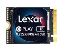 Lexar Play 2230 PCIe 4.0 SSD Interne 1To, M.2 2230 PCIe Gen4x4, jusqu'à 5200 Mo/s en Lecture, 4700 Mo/s en écriture, Disque SSD Interne Compatible avec Steam Deck, ASUS ROG Ally (LNMPLAY001T-RNNNG)