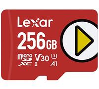 Lexar Play Carte Micro SD 256 Go, Carte microSDXC UHS-I, Jusqu'à 150 Mo/s en Lecture, Carte TF Compatible avec Nintendo Jeux Switch, Smartphone et Tablette (LMSPLAY256G-BNNAG)
