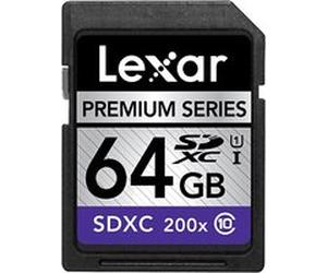 Lexar Premium Series 200x Carte mémoire SDXC 64 Go Class10 UHS-I G