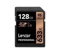 Lexar Professional - Carte mémoire flash - 128 Go - UHS-I U3 / Class10 - 633x - SDXC UHS-I