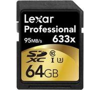 Lexar Professional - Carte mémoire flash - 64 Go - UHS Class 3 / Class10 - 633x - SDXC UHS-I G