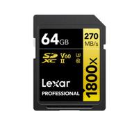 Lexar Professional Carte SD V60 Gold - 64Go