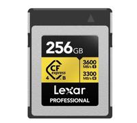 Lexar Professional GOLD CFexpress 4.0 Type B R3600/W3300 MB/s - 256GB