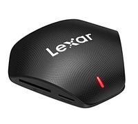 Lexar Professional multi-cartes 3-in-1 USB 3.1 Lecteur, Jusqu'à 312 Mo/s pour Carte SD/Carte Micro SD, 160 Mo/s pour Carte CompactFlash, Adaptateur Comprend USB C vers USB A câble (LRW500URBAMZN)