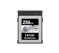 Lexar Professional Silver Series Carte CFexpress 256Go, Carte CFe de Type B jusqu'à 1750Mo/s en Lecture, adopte PCIe Gen3x2, Carte mémoire CF Compatible avec Les Reflex numériques (LCXEXSL256G-RNENG)