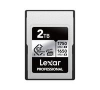 Lexar Professional Silver Series CFexpress 4.0 Type A Carte 2 to, CFe jusqu'à 1750 Mo/s en Lecture, VPG200, Carte CF vidéo 8K, Compatible avec Les appareils Photo Sony Alpha et Sony FX