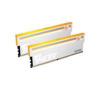 Lexar RGB DDR5 RAM 32 Go Kit (2x16 Go) 6000 MHz CL38, mémoire de Bureau UDIMM 288 Broches pour Intel XMP 3.0/AMD Expo, DRAM pour PC pour Le Gaming, l'IA, 1,35 V, Argent