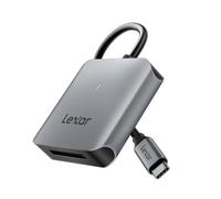 Lexar RW510 CFexpress Type B Lecteur de Carte, jusqu'à 10Gbps, USB 3.2 Gen 2 Lecteur de Carte Mémoire CFe Type B, Lecteur de Carte CF avec Câble USB Type-C (LRW510U-BNHNG)