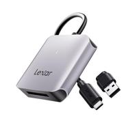 Lexar RW510 CFexpress Type B Lecteur de Carte, jusqu'à 10Gbps, USB 3.2 Gen 2 Lecteur de Carte Mémoire CFe Type B, Lecteur de Carte CF avec Câble USB Type-C (LRW510U-BNHNG)