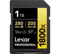 LEXAR Carte SDHC Gold Series UHS-II (1800x) 1TB V60