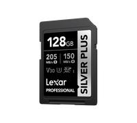 Lexar SDXC 128GB Professionnel SILVER Plus 1066x UHS-I/U3/A2/4K R205/W150 (V30)