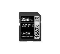 Lexar SDXC - 256 Go - 256 Go - SDXC - classe 10 - UHS-II - 250 Mo/s - 90 Mo/s