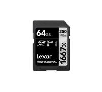 LEXAR Carte SDXC 64GB Professional UHS-II (1667x)