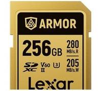 Lexar Carte SDXC Pro Gold ARMOR UHS-II 256 Go V60 IP68