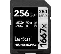 Lexar SDXC Professional 256 Go 1667x UHS-II | ✅ Livraison gratuite à partir de 100 €