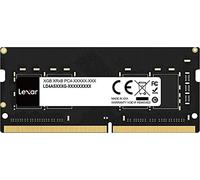 Lexar SODIMM DDR4 RAM 8 Go 3200 MHz, Mémoire pour Ordinateur Portable SODIMM, 260-Pin SO-DIMM, Mémoire RAM, Memoire Haute Performance (LD4AS008G-B3200GSST)