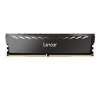 Lexar THOR - DDR4 - kit - 16 Go: 2 x 8 Go - DIMM 288 broches - 3600 MHz / PC4-28800 - CL18 - 1.35 V - mémoire sans tampon - gris foncé