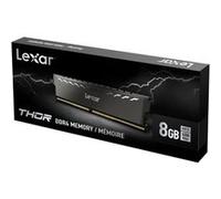 Lexar THOR - DDR4 - module - 8 Go - DIMM 288 broches - 3600 MHz / PC4-28800 - CL18 - 1.35 V - mémoire sans tampon - gris foncé G