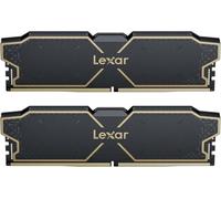 Lexar THOR OC DDR5 RAM DDR5 32Go Kit (2x16Go) 6000 MHz, DRAM UDIMM 288-Pin PC Mémoire RAM de Bureau, Mémoire Ordinateur DDR5 Haute Performance pour Intel XMP 3.0/AMD EXPO, 1.35V (LD5U16G60C38LG-RGD)