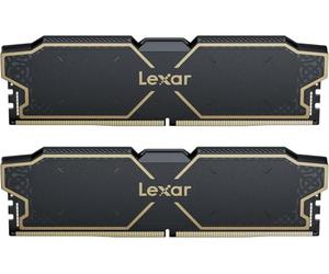 Lexar THOR OC DDR5 RAM DDR5 32Go Kit (2x16Go) 6000 MHz, DRAM UDIMM 288-Pin PC Mémoire RAM de Bureau, Mémoire Ordinateur DDR5 Haute Performance pour Intel XMP 3.0/AMD EXPO, 1.35V