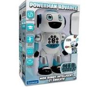 Lexbook - Robot Programmable Powerman Advance - Quiz, Musique, Jeux, Histoires - Avec télécommande - Blanc et Bleu Bleu G