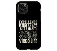 L'excellence n'est Pas Un Acte mais Une Habitude Vierge Vie Vierge Vierge Coque pour iPhone 11 Pro