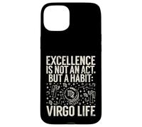 L'excellence n'est Pas Un Acte mais Une Habitude Vierge Vie Vierge Vierge Coque pour iPhone 15 Plus