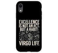 L'excellence n'est Pas Un Acte mais Une Habitude Vierge Vie Vierge Vierge Coque pour iPhone XR
