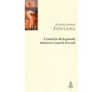 L'exercice de la pensée Alessandro Fontana (Auteur)