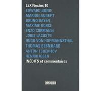 Collectif – Lexi/ Textes 10 Tome 10 – Inédits et commentaires – Broché