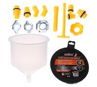 LEXIANG 15 pièces en Plastique de Remplissage Entonnoir Bec verseur d'huile Outil Anti-déversement kit de Remplissage de Liquide de Refroidissement