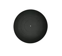 LEXIANG Tapis de Plateau de Platine Vinyle - Conception en Caoutchouc de Silicone de qualité Audiophile Universelle pour Tous Les phonographes de lecteurs de disques Vinyle LP