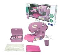 Lexibook, Angel Machine à Coudre Jouet, SW100D1LXB | Mètre ruban, fil, pédale, jeu d'imitation, kit de créateur de mode, Violet/Rose