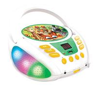 Lecteur CD Bluetooth Animaux avec Effets Lumineux et USB