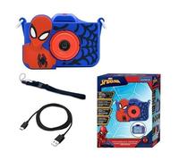 LEXIBOOK - Appareil photo pour enfant avec protection - 4 en 1 - Spiderman - Carte mémoire incluse